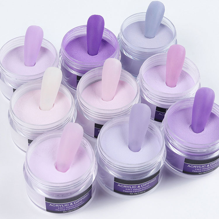 12 Dathanna Kit Tosaithe 2 in 1 Púdar Aicrileach